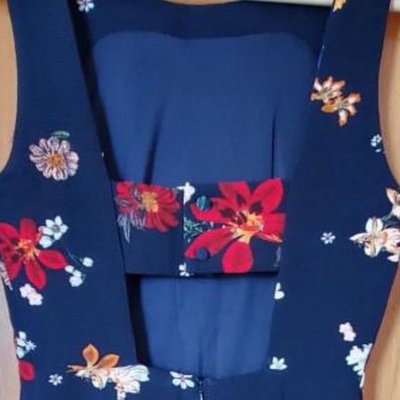 NWT ZARA FLORAL TUBE DRESS - Picture 6 of 6